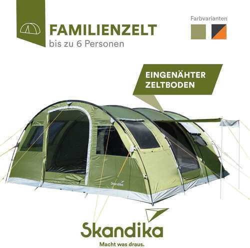 Skandika-SKANDIKA Tente tunnel Gotland 6 Sleeper Protect-1