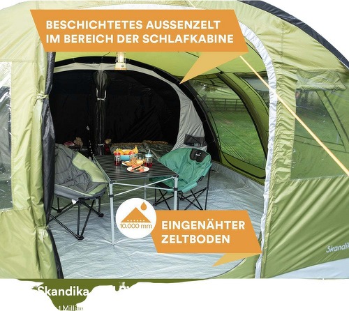 Skandika-SKANDIKA Tente tunnel Gotland 6 Sleeper Protect-3