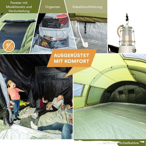 Skandika-SKANDIKA Tente tunnel Gotland 6 Sleeper Protect-4