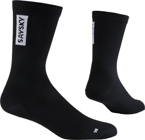 Saysky-Saysky High Combat Socks Black-image-1