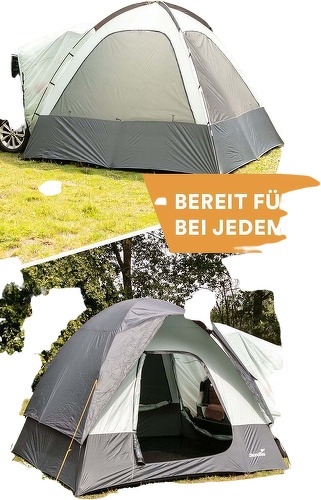 Skandika-Skandika Auvent De Suv Pitea Suv Tente 4 Personnes - Tente de randonnée/camping-2