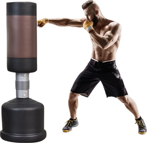 Homcom Sac De Frappe Boxe Autoportant Punching Ball Hauteur Reglable