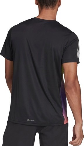 adidas Performance-T-shirt Own the Run Colorblock-2
