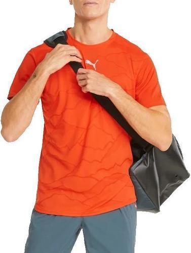 PUMA-Train Ss Cherry - T-shirt de fitness-2