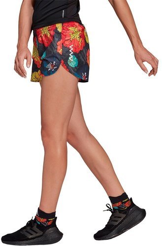 adidas Performance-Short de running Run Fast Flower-3