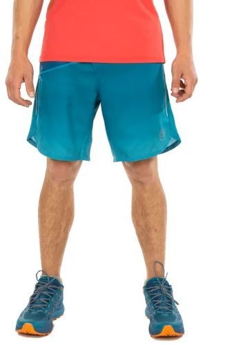 LA SPORTIVA-La sportiva medal short space blue  short running homme-2