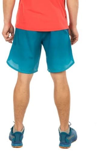 LA SPORTIVA-La sportiva medal short space blue  short running homme-3