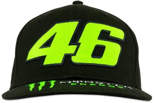 VR46 VALENTINO ROSSI-Casquette Plate VR46 Dual Monster Energy Valentino Rossi Officiel MotoGP-1