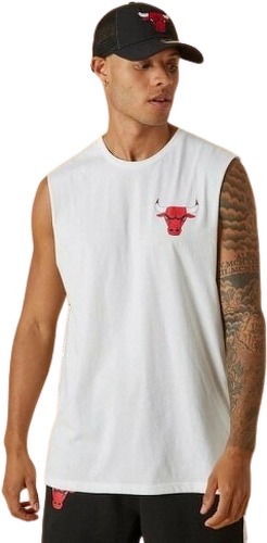 NEW ERA-Débardeur NBA Chicago Bulls New Era blanc pour homme-0