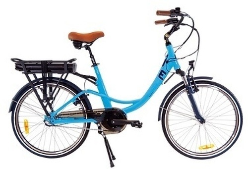 Moov'In-Vélo électrique Moov'In Cool N3 Bleu clair 24", 250W Batterie amovible 36V / 10,4 Ah-image-1