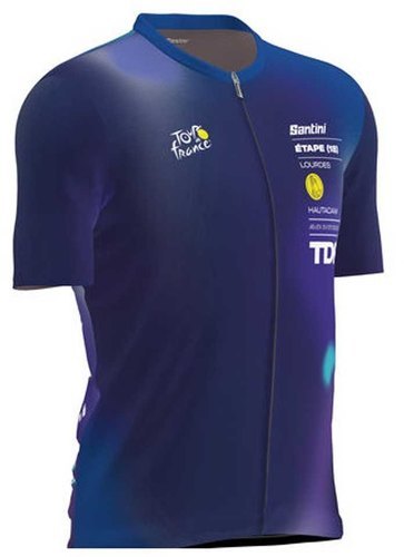 Santini-Santini Lourdes Tour De France Officiel 2022 - Maillot de vélo-2