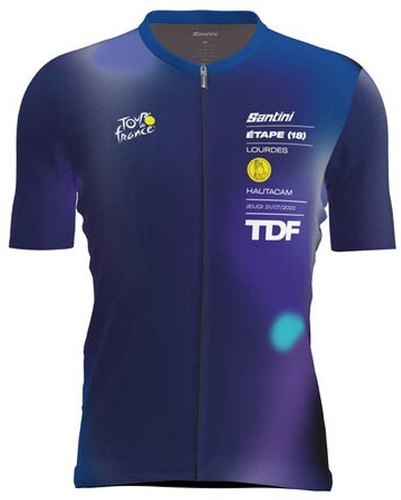 Santini-Santini Lourdes Tour De Fance Official 2022 - Maillot de vélo-image-1