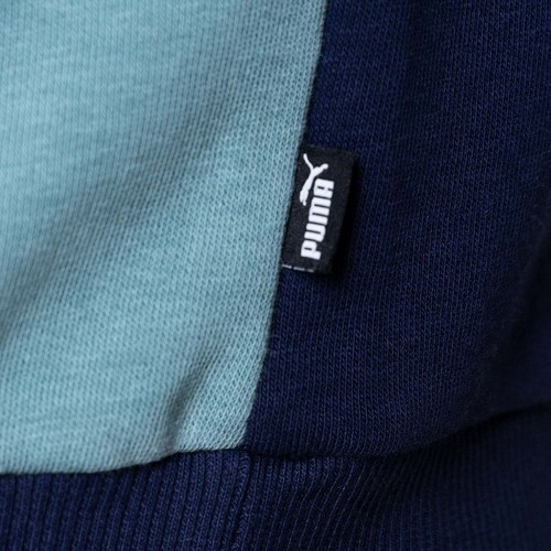 PUMA-Sweat Ess + Colorblock Hoodie TR B Niño-1