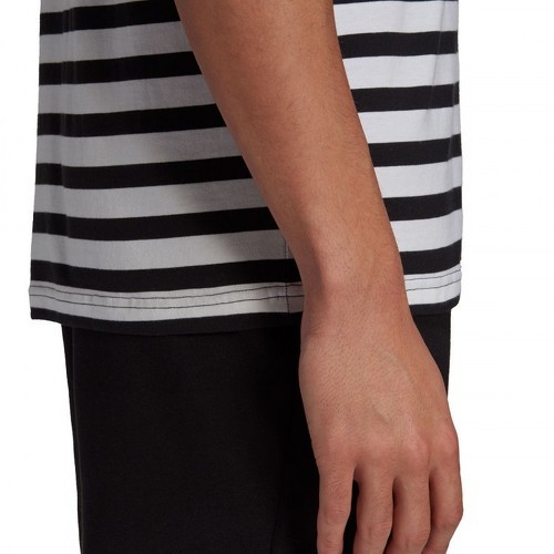 adidas Sportswear-T-shirt Essentials Stripey Embroidered Logo-1
