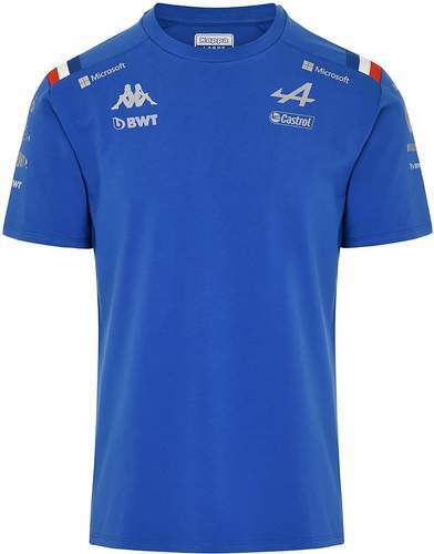 KAPPA-T-shirt Kappa Arhom BWT Alpine F1 Team Officiel Formule 1-image-1