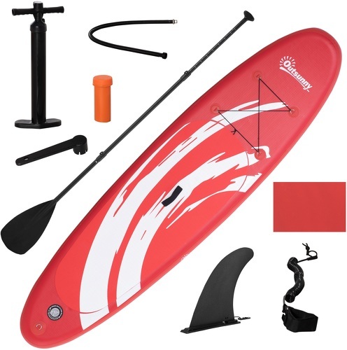 Outsunny-300x76x15cm - Pack Paddle gonflable-0