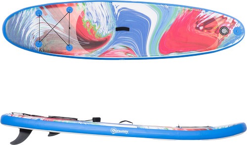 Outsunny-320x76x15cm - Pack Paddle gonflable-2