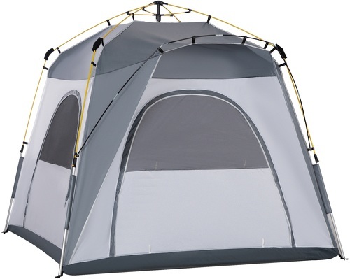 Outsunny-Tente de camping 4 personnes dim. 2,4L x 2,4l x 1,95H m-0