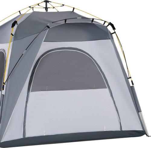 Outsunny-Tente de camping 4 personnes dim. 2,4L x 2,4l x 1,95H m-4