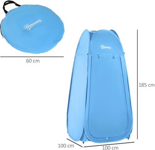 Outsunny-Tente de douche pliable-2
