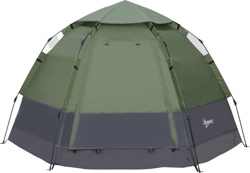Outsunny-Tente de camping 3-4 personnes dim. 2,6L x 2,6l x 1,5H m-3