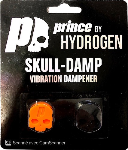 PRINCE-BY HYDROGEN SKULL-DAMP Damp Orange / Noir-image-1