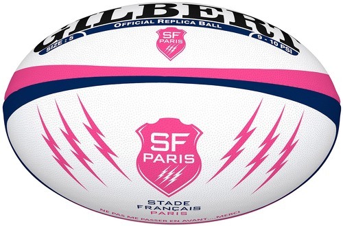 GILBERT-Stade Français Replica T.5 - Ballon de rugby-0