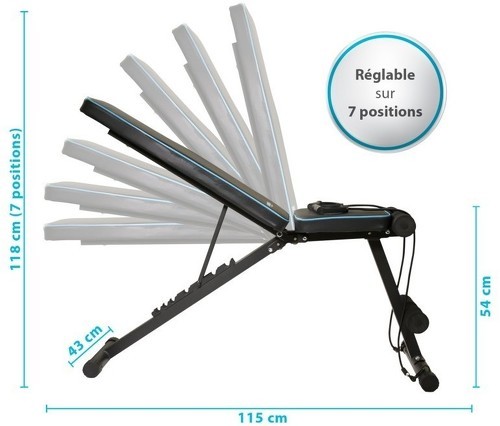 SPARRAW-Athena Sangles De Résistance Et Dossier Inclinable - Banc de musculation-2