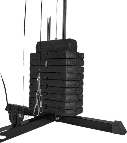 Boudech-Jab - Station De Fitness Multifonctionnelle Avec Bloc De Poids De 45 Kg - Multi-postes-1