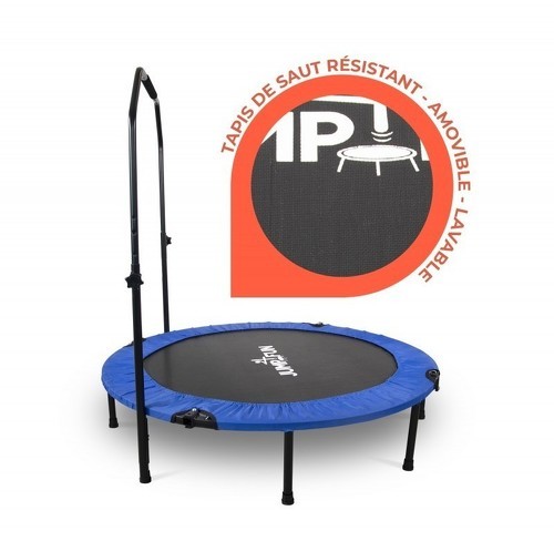 JUMP4FUN-Mini Trampoline Fitness Jump4fun Pliable Double-Bar - Ø122cm-2