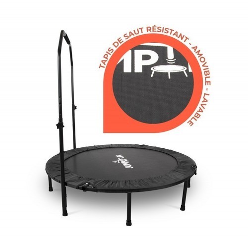 JUMP4FUN-Mini Trampoline Fitness Jump4fun Pliable Double-Bar - Ø122cm-2