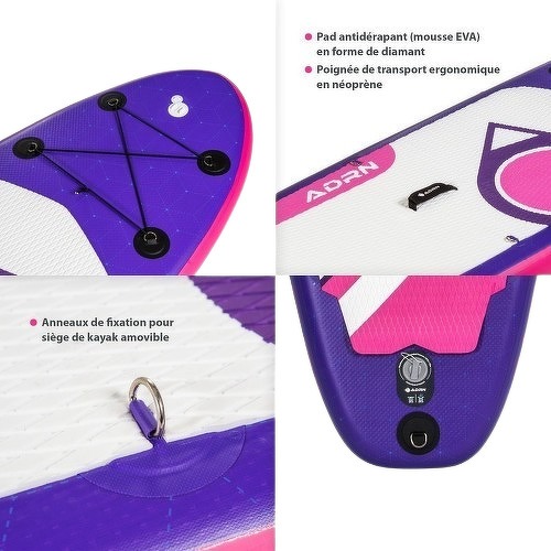 ADRN-Carver 9' 30'' 5'' (274X76X12,7Cm) - Planche de stand up-paddle-3