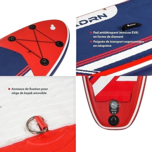 ADRN-Explorer 10'8 32'' 6'' (325X81X15Cm) - Planche de stand up-paddle-3
