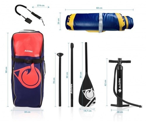ADRN-Player 9'8 32'' 5'' (299X81X12,7Cm) - Planche de stand up-paddle-3