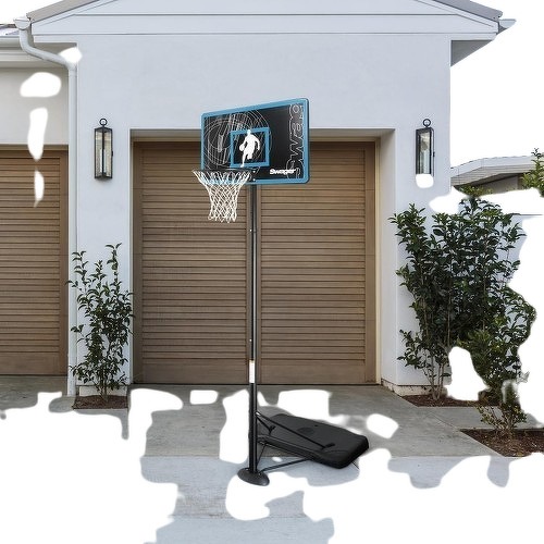 SWAGER-The Glider Hauteur Réglable De 2,30M À 3,05M - Panier sur pied de basketball-1