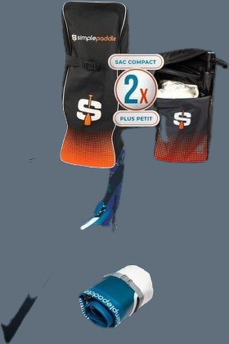 SIMPLE PADDLE-8' 30'' 4'' (244 X 76 X 10 Cm) Gamme Compact - Planche de stand up-paddle-4