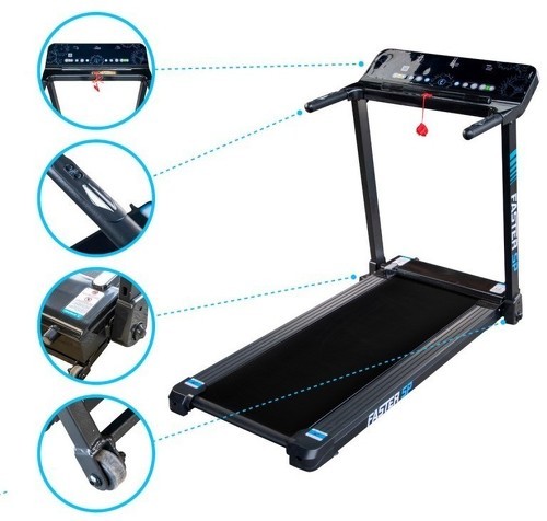 SPARRAW-Compact Faster Sp - Tapis de course-3