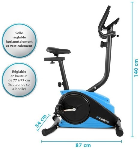 SPARRAW-Campo Roue D'Inertie 3Kg - 8 Niveaux De Résistance - Velo biking-2