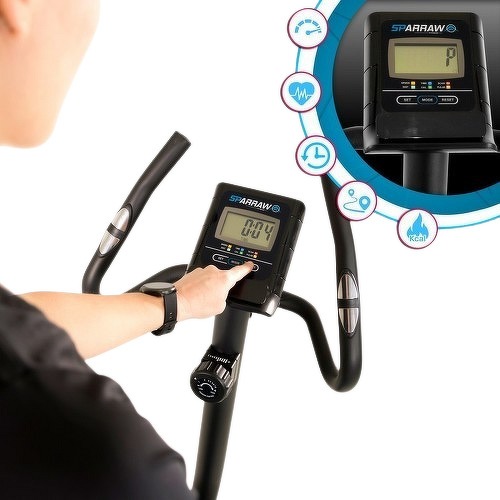 SPARRAW-Campo Roue D'Inertie 3Kg - 8 Niveaux De Résistance - Velo biking-4