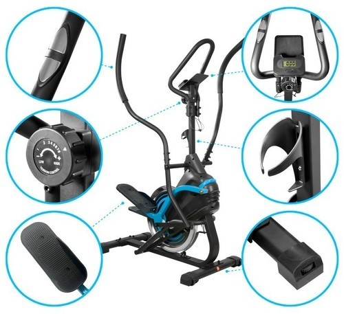 SPARRAW-Super Smart Bike Cross Trainer - 8 Niveaux De Résistance - Velo elliptique-3