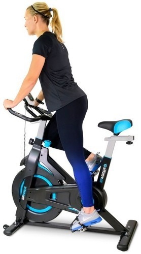 SPARRAW-Vélo Spinning SPINNER - Exercice bike avec roue d'inertie 6Kg - Cardio et Fitness training-image-1