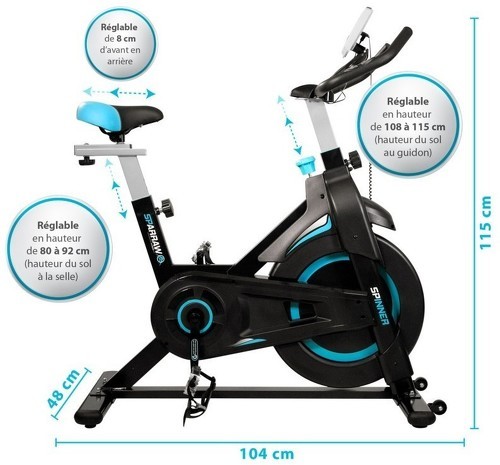 SPARRAW-Spinner - Velo biking-2