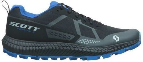 SCOTT -Scott supertrac 3 black et storm blue chaussures de trail-image-1