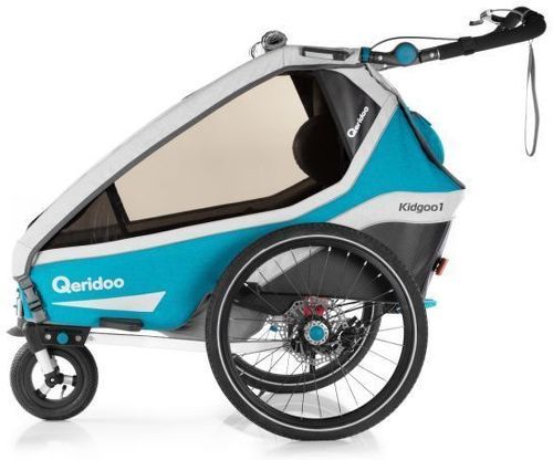 Qeridoo-Kidgoo1 Sport Petrol - Poussette de running-1