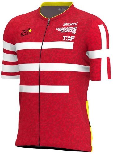 Santini-Santini Grand Départ Copenhague Tour De France Officiel 2022 - Maillot de vélo-3