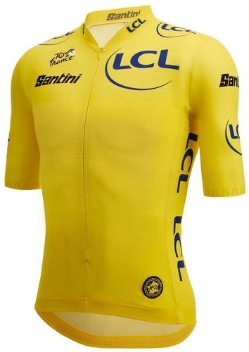 Santini-Santini Maillot jaune Original Tour De France 2022 - Maillot de vélo-2