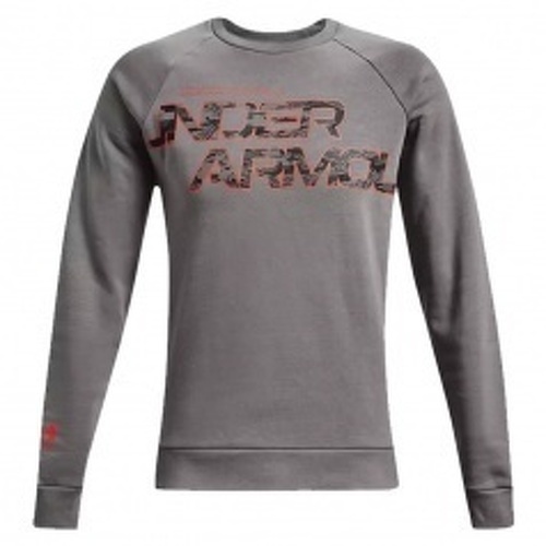 UNDER ARMOUR-Rival Fleece Camo Script - Sweat de fitness-1