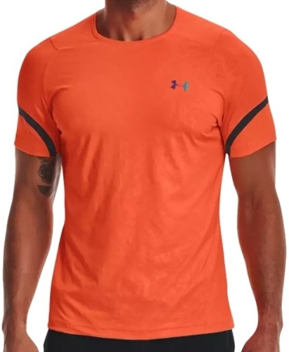 UNDER ARMOUR-Under Armour Rush 2.0 Emboss Ss-Org - T-shirt de fitness-2