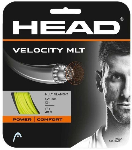 HEAD-Cordage Head Velocity MLT Jaune 12m-image-1