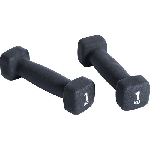 PURE2IMPROVE-Pure2Improve Haltère Enduite Paire 1 Kg - Haltères-0